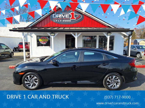 2017 Honda Civic for sale at DRIVE 1 CAR AND TRUCK in Springfield OH