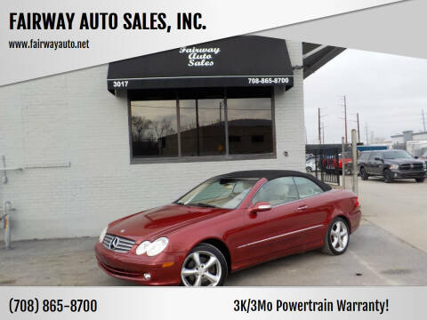 2005 Mercedes-Benz CLK for sale at FAIRWAY AUTO SALES, INC. in Melrose Park IL