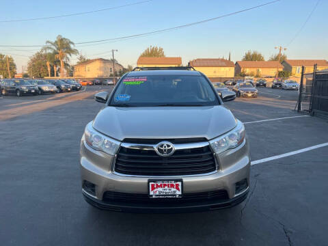 2015 Toyota Highlander for sale at Empire Auto Salez in Modesto CA