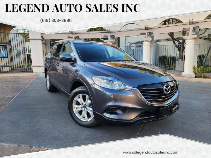 2015 Mazda CX-9 for sale at Legend Auto Sales Inc in Lemon Grove CA