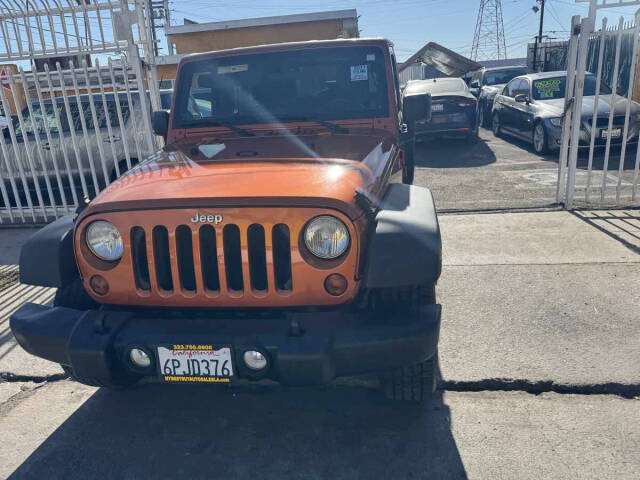 2011 Jeep Wrangler Unlimited for sale at Best Buy Auto Sales in Los Angeles, CA