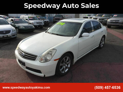 2005 Infiniti G35 for sale at Speedway Auto Sales in Yakima WA