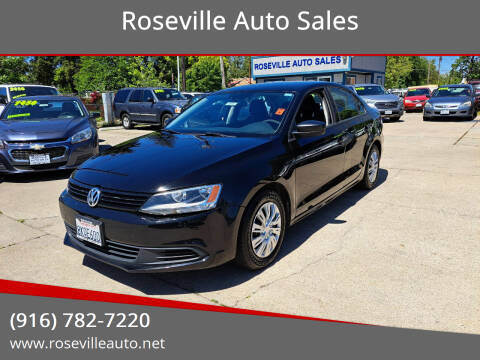 2014 Volkswagen Jetta for sale at Roseville Auto Sales in Roseville CA