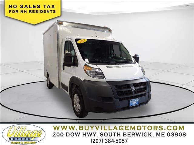 2017 RAM ProMaster for sale at Village Motors in South Berwick ME