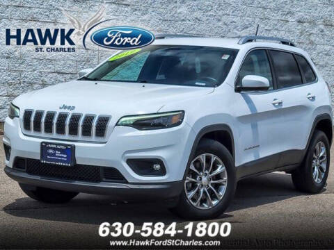 2019 Jeep Cherokee for sale at Hawk Ford of St. Charles in Saint Charles IL