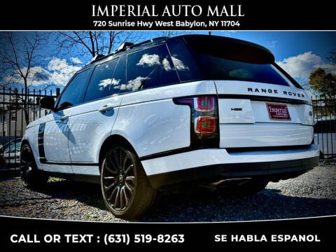 2018 Land Rover Range Rover HSE