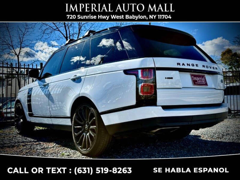 2018 Land Rover Range Rover HSE