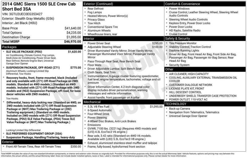 2014 GMC Sierra 1500