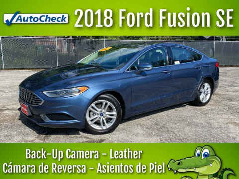 2018 Ford Fusion for sale at LIQUIDATORS in Houston TX