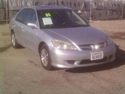 2005 Honda Civic for sale at Valley Auto Sales & Advanced Equipment in Stockton CA
