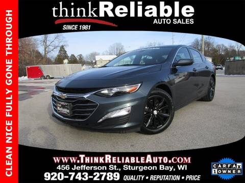 2021 Chevrolet Malibu for sale at RELIABLE AUTOMOBILE SALES, INC in Sturgeon Bay WI
