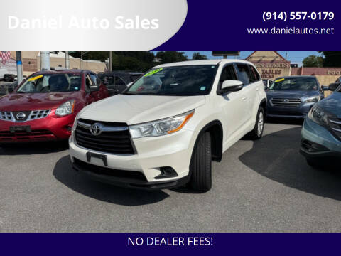 2014 Toyota Highlander for sale at Daniel Auto Sales in Yonkers NY