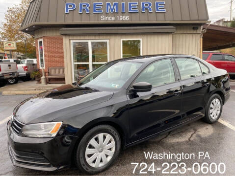 2016 Volkswagen Jetta for sale at Premiere Auto Sales in Washington PA