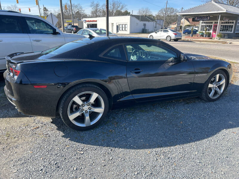 2012 Chevrolet Camaro for sale at LAURINBURG AUTO SALES in Laurinburg NC