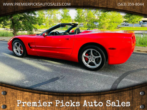 2002 Chevrolet Corvette for sale at Premier Picks Auto Sales in Bettendorf IA