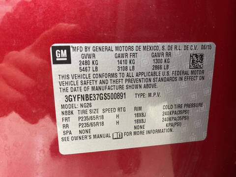 2016 Cadillac SRX Luxury Collection