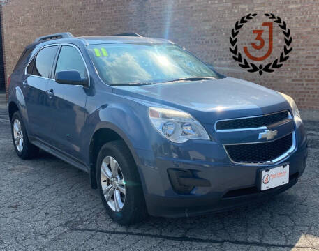 2011 Chevrolet Equinox for sale at 3 J Auto Sales Inc in Mount Prospect IL