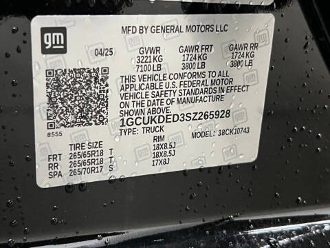 2025 Chevrolet Silverado 1500