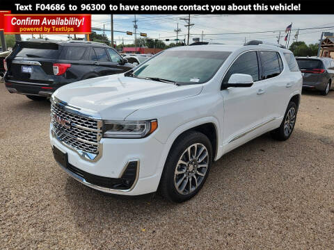 2021 GMC Acadia for sale at POLLARD PRE-OWNED in Lubbock TX
