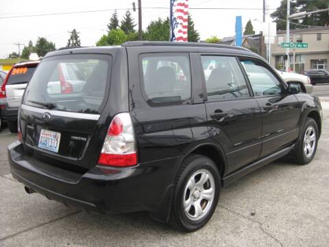 2007 Subaru Forester for sale at UNIVERSITY MOTORSPORTS in Seattle WA