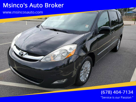 2009 Toyota Sienna for sale at Msinco's Auto Broker in Snellville GA