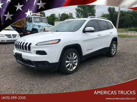 2015 Jeep Cherokee for sale at Americas Trucks in Jones OK