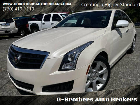 2014 Cadillac ATS for sale at G-Brothers Auto Brokers in Marietta GA