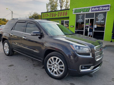 2015 GMC Acadia for sale at Empire Auto Group in Indianapolis IN
