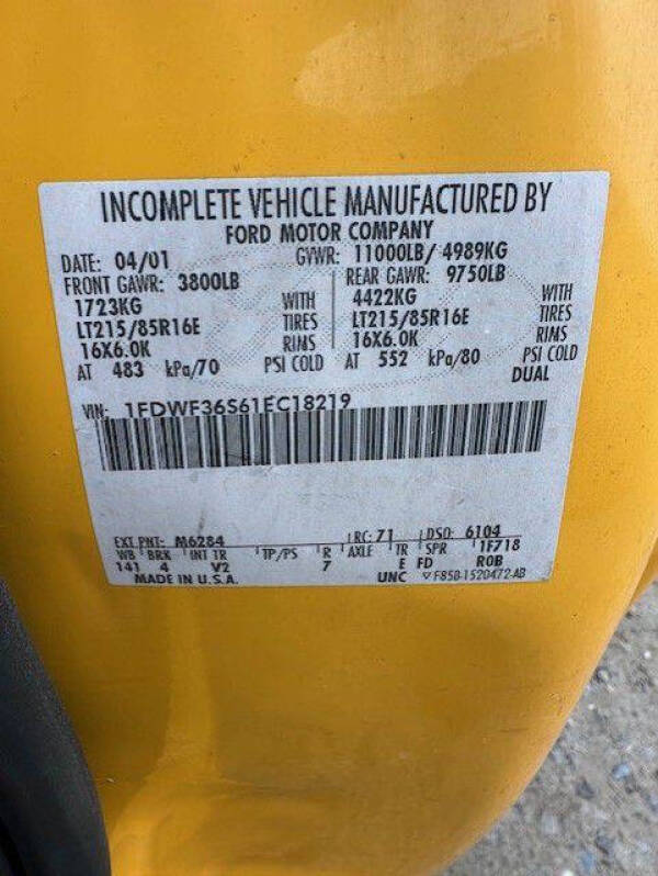 2001 Ford F-350 Super Duty