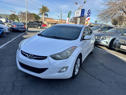 2013 Hyundai Elantra for sale at Blue Eagle Motors in Fremont CA