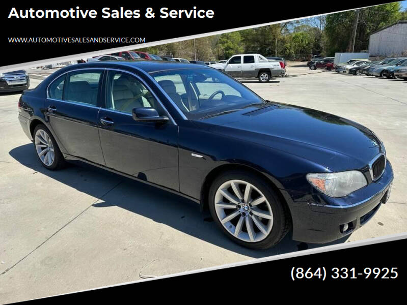 Used BMW 740 for Sale in Greenville, SC