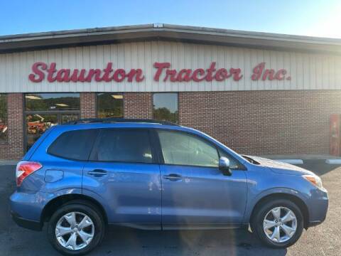 2015 Subaru Forester for sale at STAUNTON TRACTOR INC in Staunton VA