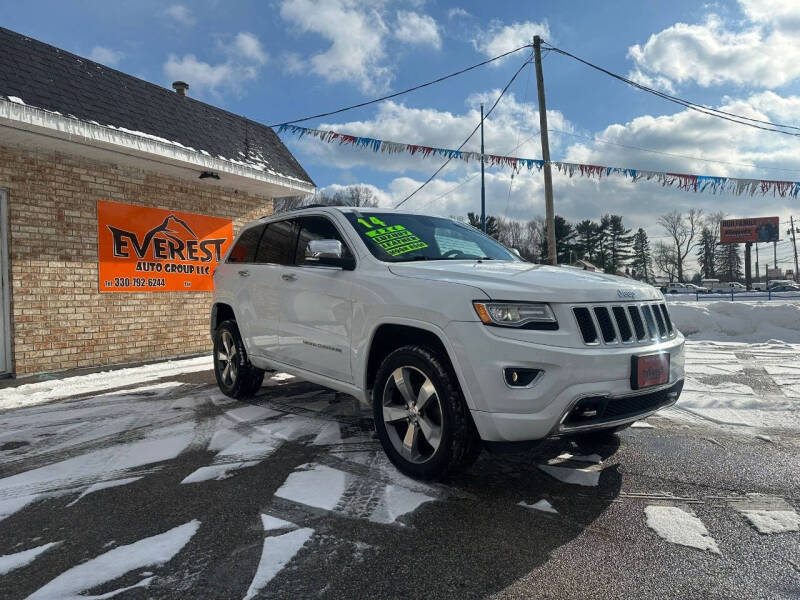 Used 2015 Jeep Grand Cherokee Overland with VIN 1C4RJFCG8FC622238 for sale in Austintown, OH
