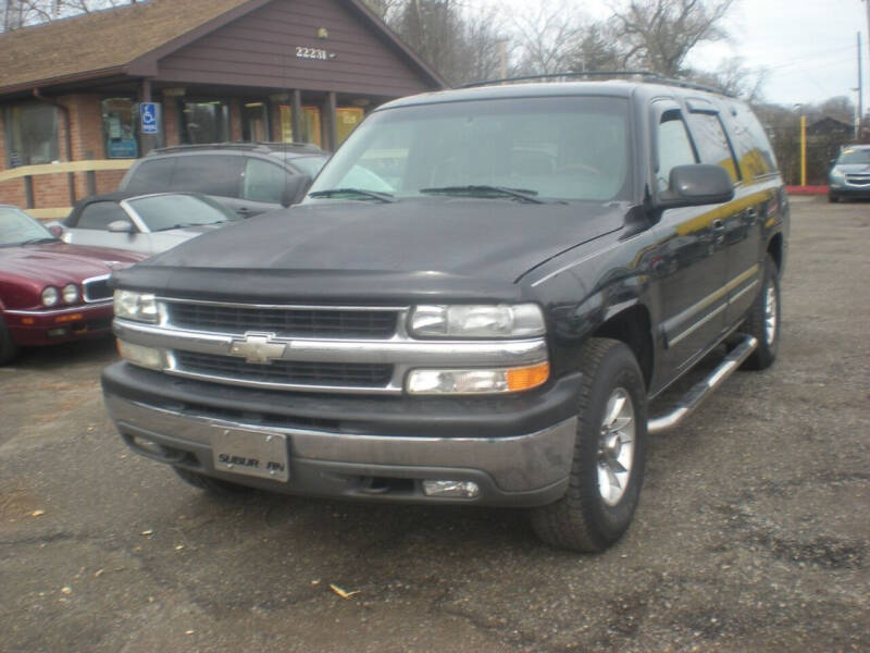 2001 Chevrolet Suburban for sale at Automotive Group LLC in Detroit MI