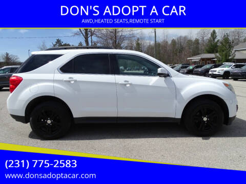 2014 Chevrolet Equinox for sale at DON'S ADOPT A CAR in Cadillac MI