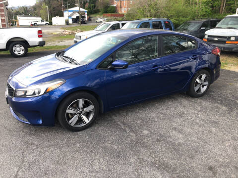2018 Kia Forte for sale at J & J Autoville Inc. in Roanoke VA