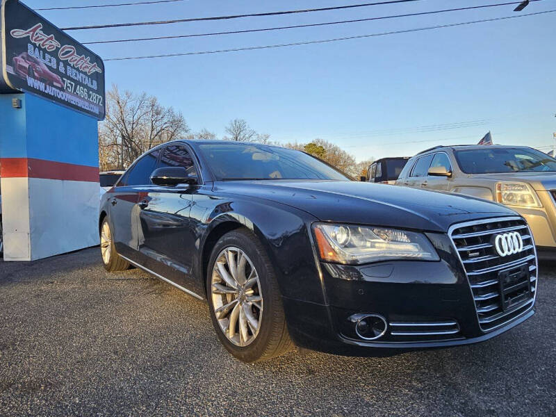 2012 Audi A8 L for sale at Auto Outlet Sales and Rentals in Norfolk VA