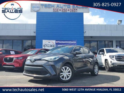 2021 Toyota C-HR for sale at Tech Auto Sales in Hialeah FL