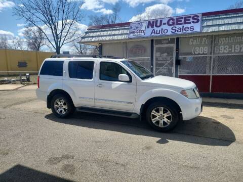 2008 Nissan Pathfinder for sale at Nu-Gees Auto Sales LLC in Peoria IL