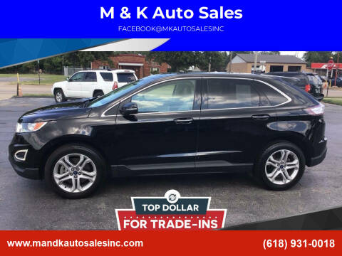 2016 Ford Edge for sale at M & K Auto Sales in Granite City IL