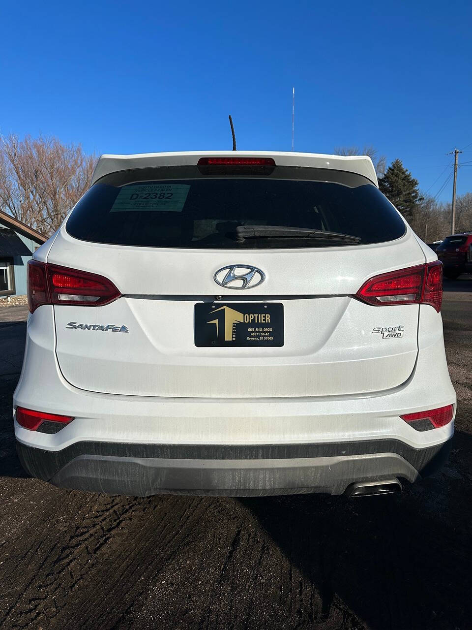 2018 Hyundai SANTA FE Sport for sale at Top Tier Motors in Brandon, SD