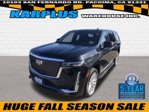 2022 Cadillac Escalade ESV for sale at Karplus Warehouse in Pacoima CA