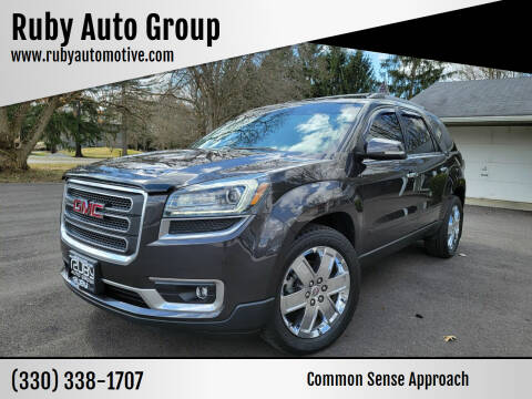 2017 GMC Acadia Limited for sale at Ruby Auto Group in Hudson OH