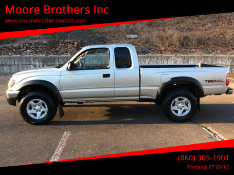 2003 Toyota Tacoma for sale at Moore Brothers Inc in Portland CT