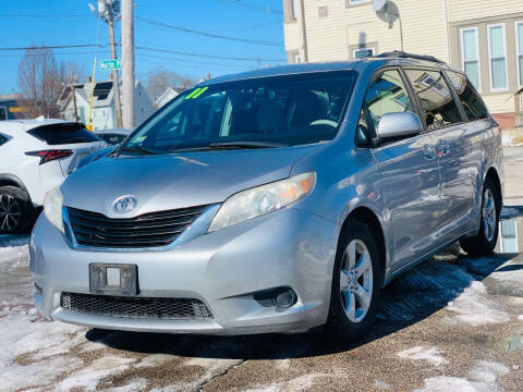 2011 Toyota Sienna for sale at Tonny's Auto Sales Inc. in Brockton MA