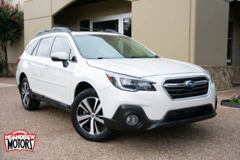 2018 Subaru Outback for sale at Mcandrew Motors in Arlington TX