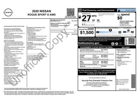 2020 Nissan Rogue Sport