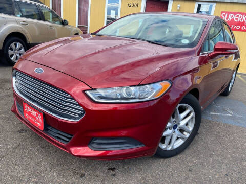 2013 Ford Fusion for sale at Superior Auto Sales, LLC in Wheat Ridge CO