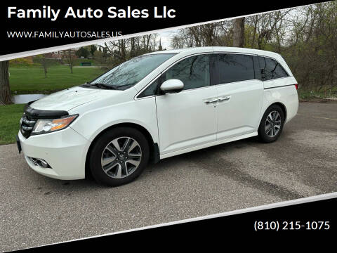 2014 Honda Odyssey for sale at Family Auto Sales llc in Fenton MI
