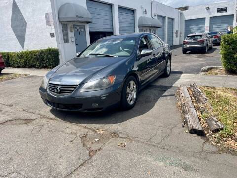 2007 Acura RL for sale at OLAVTO EXPORT INC in Hollywood FL